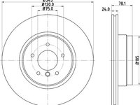 Disc frana FORD TRANSIT bus (2006 - 2014) KRIEGER 0950004197 piesa NOUA