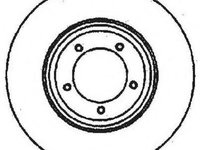 Disc frana FORD TRANSIT bus (72E, 73E), FORD TRANSIT bus (T_ _), FORD TRANSIT '55- bus - JURID 561121J