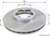 Disc frana FORD TRANSIT caroserie (2006 - 2016) COMLINE ADC1232V