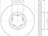 Disc frana FORD TRANSIT caroserie TEXTAR 92151903