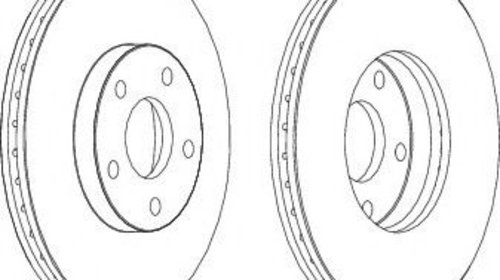 Disc frana FORD TRANSIT CONNECT caroserie (20