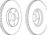 Disc frana FORD TRANSIT CONNECT caroserie FERODO DDF1172