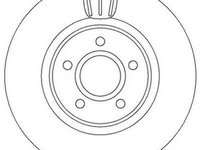 Disc frana FORD TRANSIT CONNECT caroserie JURID 562363J