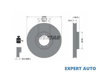 Disc frana Ford TRANSIT CUSTOM caroserie 2012-2016 #2 1763884