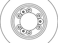 Disc frana GREAT WALL HOVER combi TRW DF4029