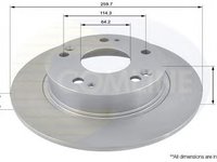 Disc frana HONDA ACCORD VII CL COMLINE ADC0549