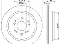 Disc frana HONDA ACCORD VIII combi TEXTAR 92195100