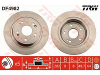 Disc frana Honda ACCORD VIII (CU) 2008-2016 #2 08B27110