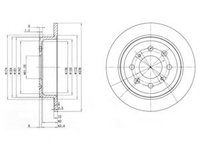 Disc frana HONDA CIVIC Mk III limuzina (ED) (1987 - 1993) DELPHI BG2538