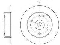 Disc frana HONDA CIVIC VI Aerodeck MB MC ROADHOUSE 6448