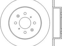 Disc frana HONDA CIVIC VI Fastback MA MB JURID 562440J