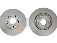 Disc frana HONDA CIVIC VII Hatchback (EU, EP, EV) (1999 - 2006) QWP WBD370 piesa NOUA