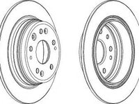 Disc frana HONDA CR-V II (RD) (2001 - 2006) FERODO DDF1933 piesa NOUA