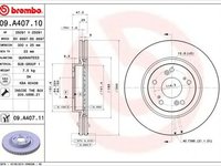 Disc frana HONDA CR-V II RD BREMBO 09A40711