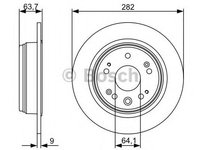 Disc frana HONDA CR-V Mk II (RD_) (2001 - 2006) BOSCH 0 986 479 505