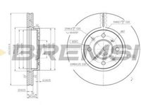 Disc frana HONDA INSIGHT ZE BREMSI DBA492V