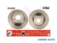 Disc frana Honda LEGEND Mk II cupe (KA8) 1991-1996 #2 08689810