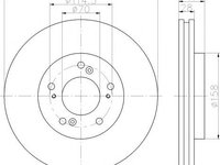 Disc frana HONDA NSX cupe (NA), HONDA LEGEND Mk II cupe (KA8), HONDA NSX Cabriolet (NA) - MINTEX MDC1002