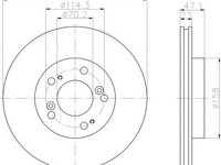 Disc frana HONDA ODYSSEY (RA), HONDA LEGEND Mk III (KA9), HONDA CR-V I (RD) - TEXTAR 92101000