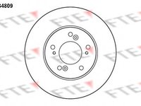 Disc frana HONDA ODYSSEY (RA), HONDA LEGEND Mk III (KA9), HONDA CR-V I (RD) - FTE BS4809