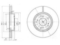 Disc frana HONDA STREAM (RN) (2001 - 2016) DELPHI BG3720