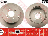 Disc frana HYUNDAI ACCENT II limuzina (LC) - Cod intern: W20009709 - LIVRARE DIN STOC in 24 ore!!!