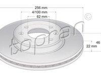 Disc frana HYUNDAI ACCENT III limuzina MC TOPRAN 820260