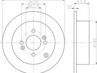 Disc frana HYUNDAI ACCENT III (MC) - OEM - MEYLE ORIGINAL GERMANY: 37-155230029|37-15 523 0029 - W02771576 - LIVRARE DIN STOC in 24 ore!!!