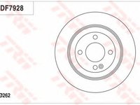 Disc frana HYUNDAI ACCENT IV limuzina (RB) (2010 - 2020) TRW DF7928