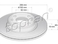 Disc frana HYUNDAI CLICK (TB) - TOPRAN 820 308