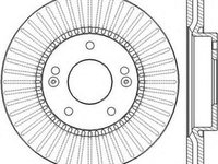 Disc frana HYUNDAI COUPE GK JURID 562433JC