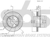 Disc frana HYUNDAI GETZ TB sbs 1815203419