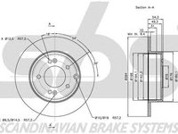 Disc frana HYUNDAI GRANDEUR TG SBS 1815203425