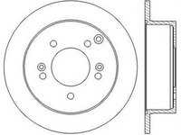 Disc frana HYUNDAI GRANDEUR (XG), HYUNDAI TUCSON (JM), KIA SPORTAGE (JE_, KM_) - JURID 562552JC