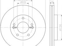 Disc frana HYUNDAI GRANDEUR (XG), HYUNDAI XG limuzina (US) - TEXTAR 92173203