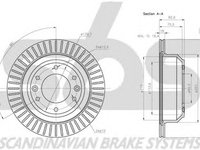 Disc frana HYUNDAI H-1 Cargo TQ sbs 1815313437