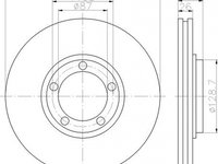 Disc frana HYUNDAI H-1 caroserie TEXTAR 92221800