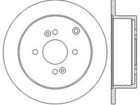 Disc frana HYUNDAI i20 PB PBT JURID 562551JC