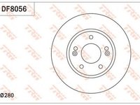 Disc frana HYUNDAI i30 GD TRW DF8056