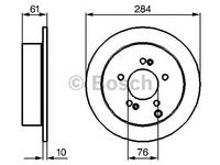 Disc frana HYUNDAI ix35 (LM, EL, ELH) - Cod intern: W20270217 - LIVRARE DIN STOC in 24 ore!!!