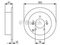 Disc frana HYUNDAI SONATA V (NF) (2005 - 2010) BOSCH 0 986 479 345