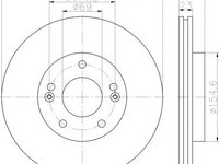 Disc frana HYUNDAI VELOSTER (FS), KIA CEE'D, KIA CEE`D Sportswagon - MINTEX MDC2392