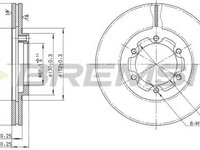 Disc frana ISUZU D-MAX 8DH BREMSI DBA385V