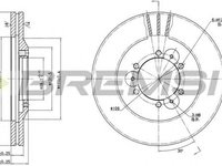 Disc frana ISUZU D-MAX 8DH BREMSI DBA693V