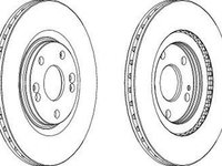 Disc frana ISUZU D-MAX 8DH FERODO DDF198