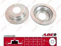 Disc frana ISUZU TROOPER ABE C49001ABE