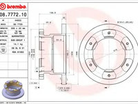 Disc frana IVECO DAILY III caroserie inchisa/combi (1997 - 2007) BREMBO 08.7772.10 piesa NOUA