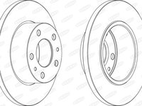 Disc frana IVECO DAILY III platou sasiu BERAL BCR195A