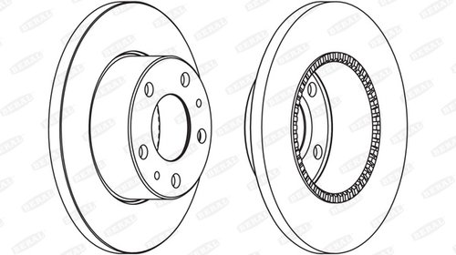 Disc frana IVECO DAILY III platou sasiu BERAL