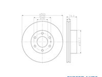 Disc frana Iveco DAILY IV caroserie inchisa/combi 2006-2012 #2 08A26810